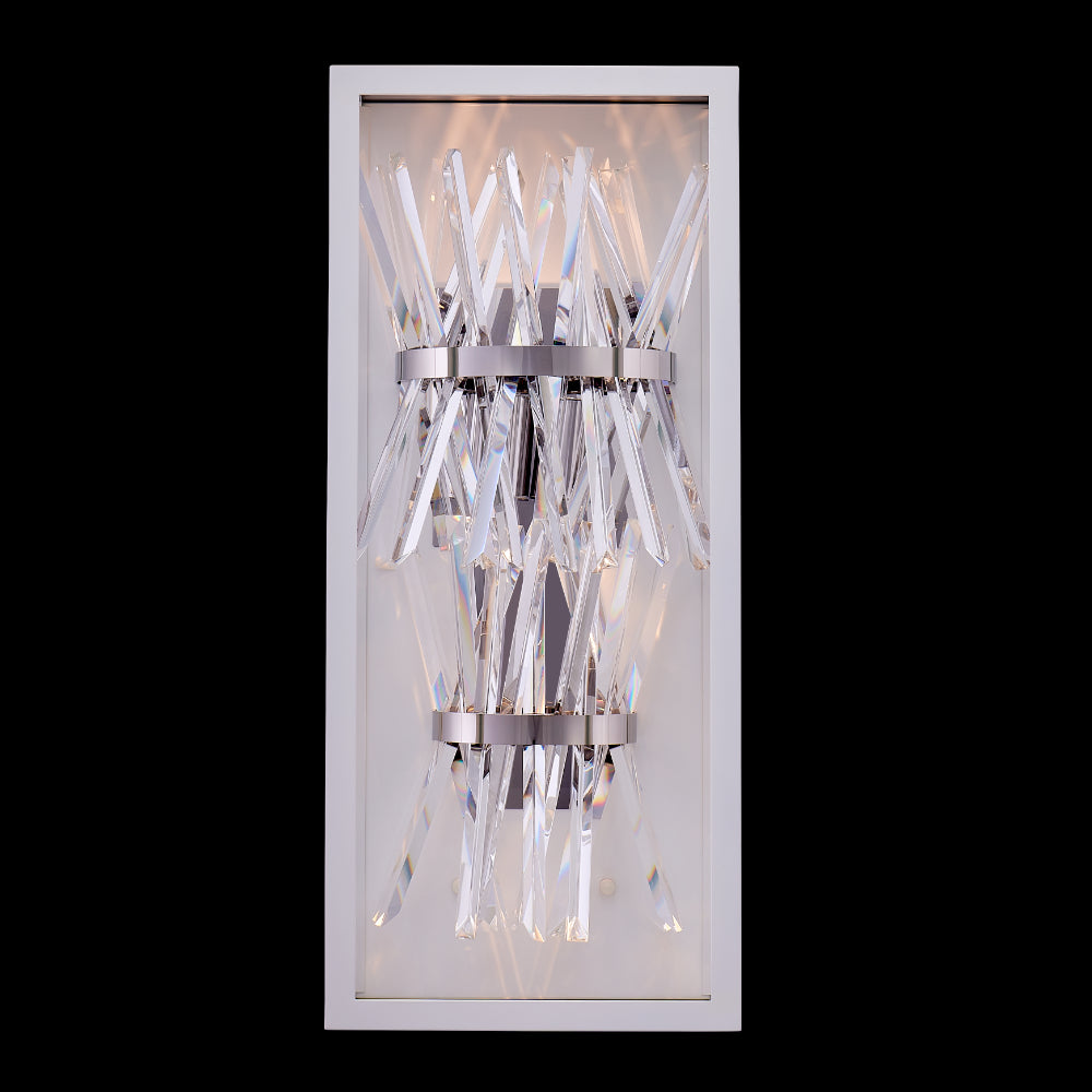 Glacier 25 Inch LED Outdoor Wall Sconce