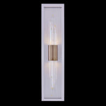 Lucca Champagne Gold LED Outdoor Wall Sconce