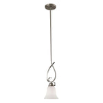 Brighton 6'' Wide 1-Light Mini Pendant - Brushed Nickel