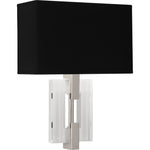 Lincoln Wall Sconce Nickel/Black