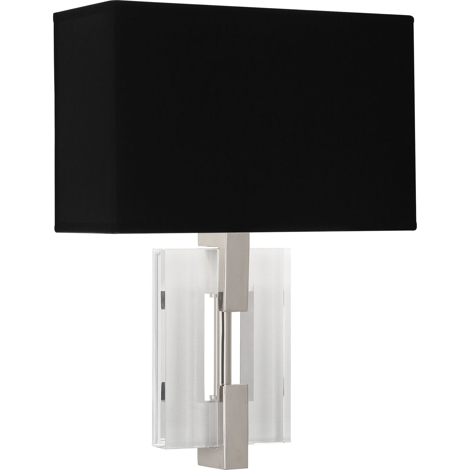 Lincoln Wall Sconce Nickel/Black