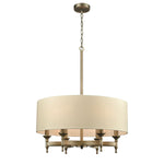 Pembroke 24'' Wide 6-Light Chandelier - Antique Brass