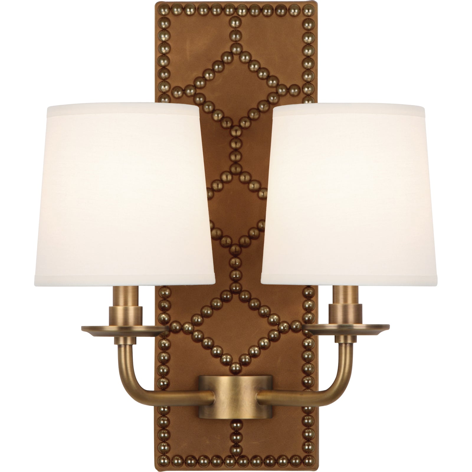 Williamsburg Lightfoot Wall Sconce - English Ochre Leather