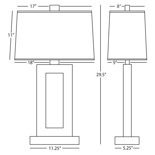 도넛 테이블 램프