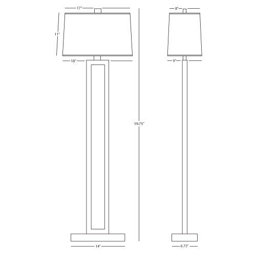 Lámpara de pie Donut