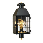 American Heritage 21.75'' High 2-Light Outdoor Sconce - Black