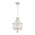 Virgin Queen 10'' Wide 1-Light Mini Pendant - White
