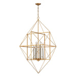 Connexions 24'' Wide 8-Light Chandelier - Gold Leaf