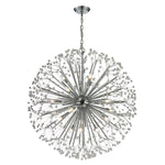 Starburst 36'' Wide 19-Light Chandelier - Polished Chrome