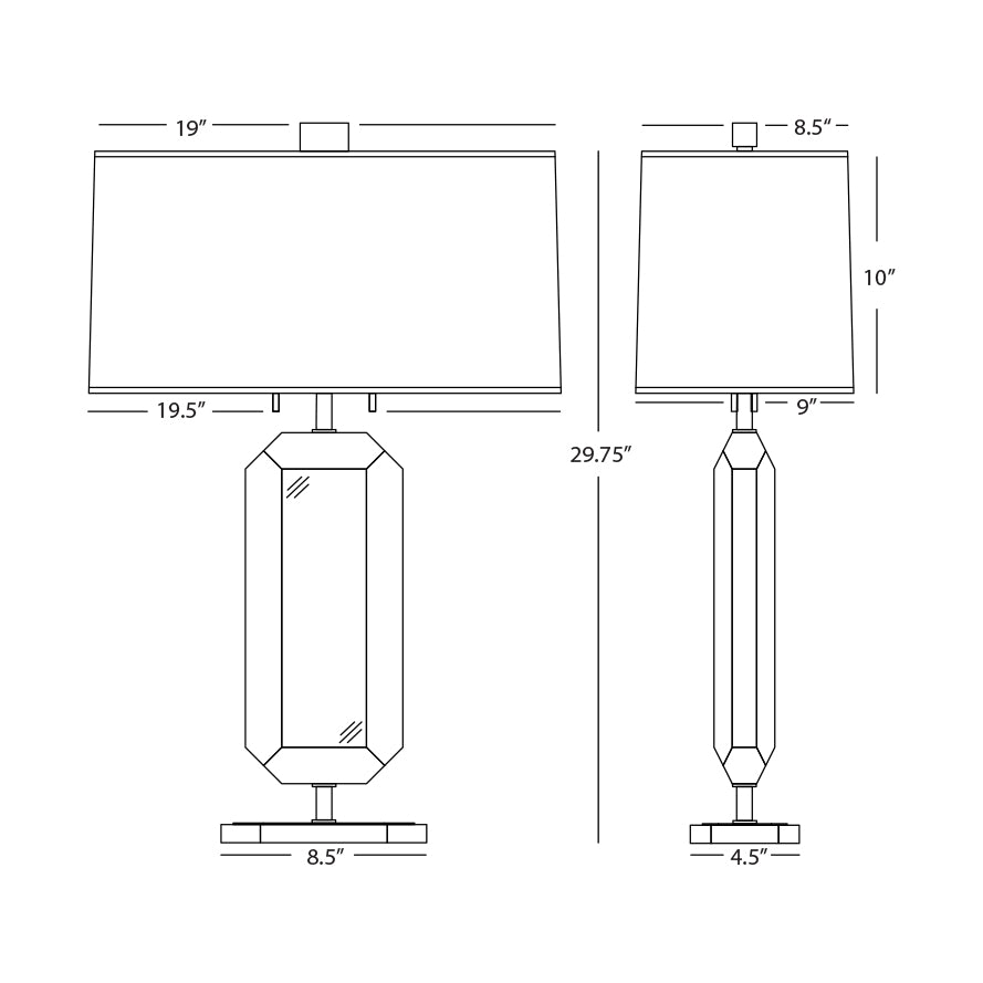 Lámpara de mesa Jacqueline