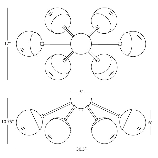셀레스테 플러시마운트