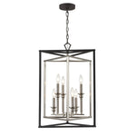 Salinger 19'' Wide 6-Light Pendant - Charcoal