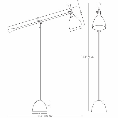 레저 플로어 램프