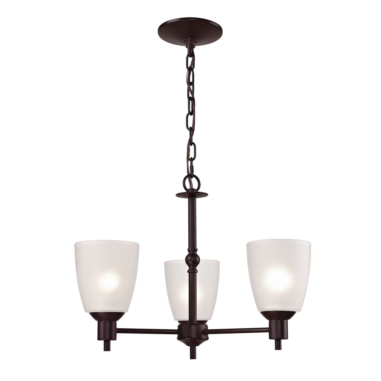 Jackson 20'' Wide 3-Light Chandelier - Oil Rubbed Bronze