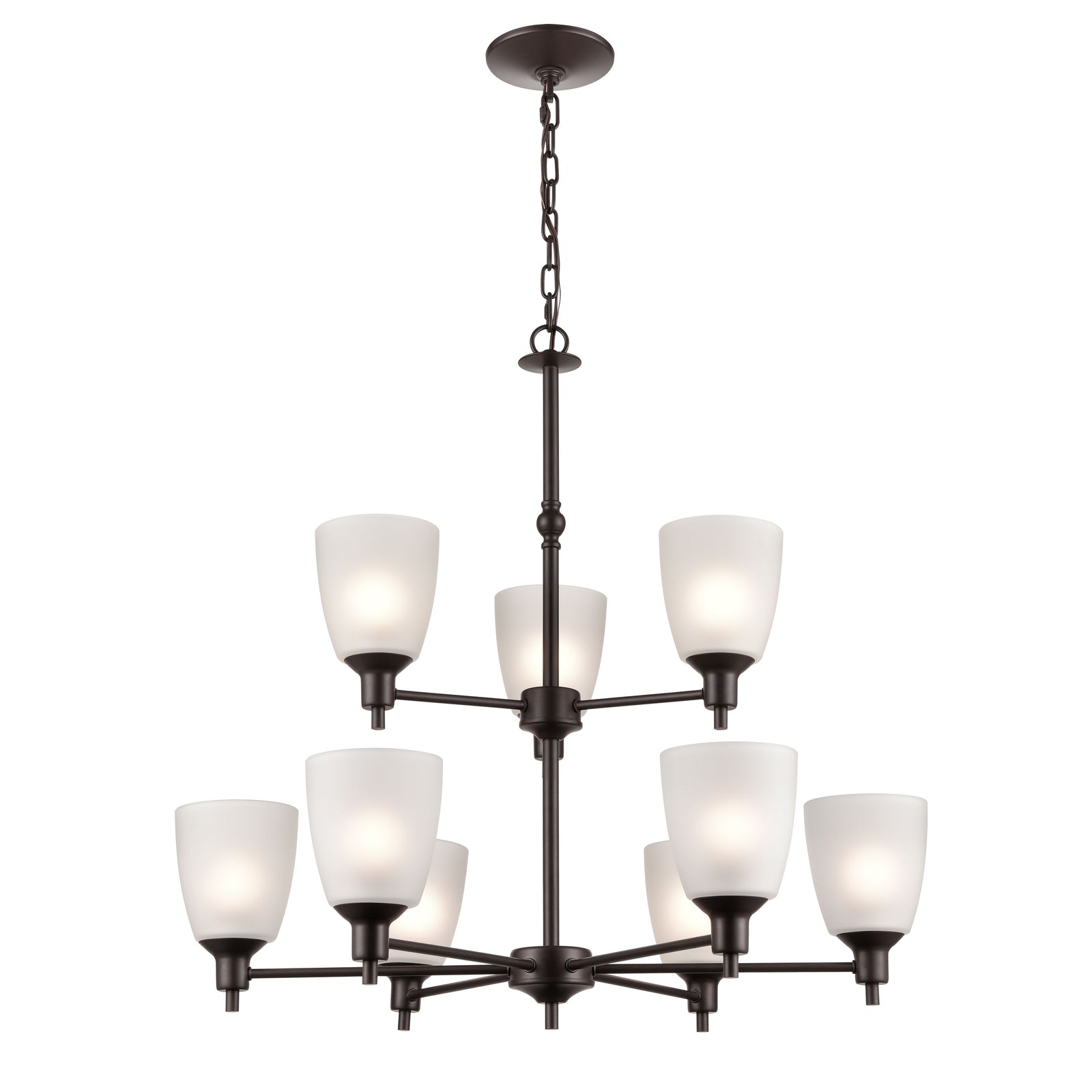 Jackson 29'' Wide 9-Light Chandelier - Oil Rubbed Bronze