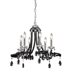 Alaric 22'' Wide 6-Light Chandelier - Black
