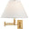 Antique Brass with Oyster Linen Shade