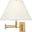 Antique Brass with Ascot Bone Fabric Shade