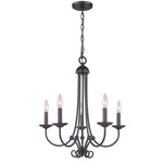 Montgomery 20'' Wide 5-Light Chandelier - Oil Rubbed Bronze