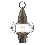 Classic Onion 17.5'' High 1-Light Outdoor Post Light - Bronze