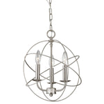 Williamsport 13'' Wide 3-Light Chandelier - Brushed Nickel