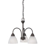 Tia 17.75'' Wide 3-Light Chandelier - Painted Bronze