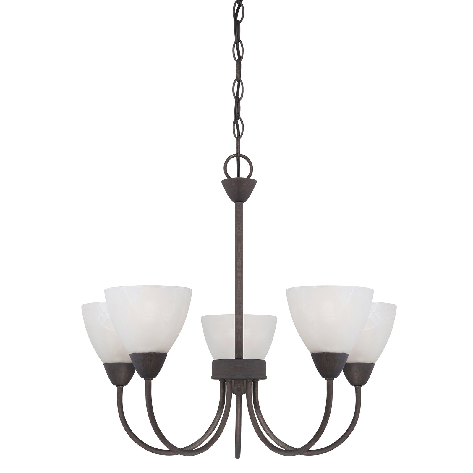 Tia 22.5'' Wide 5-Light Chandelier - Painted Bronze