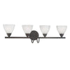Tia 30.75'' Wide 4-Light Vanity Light - Painted Bronze