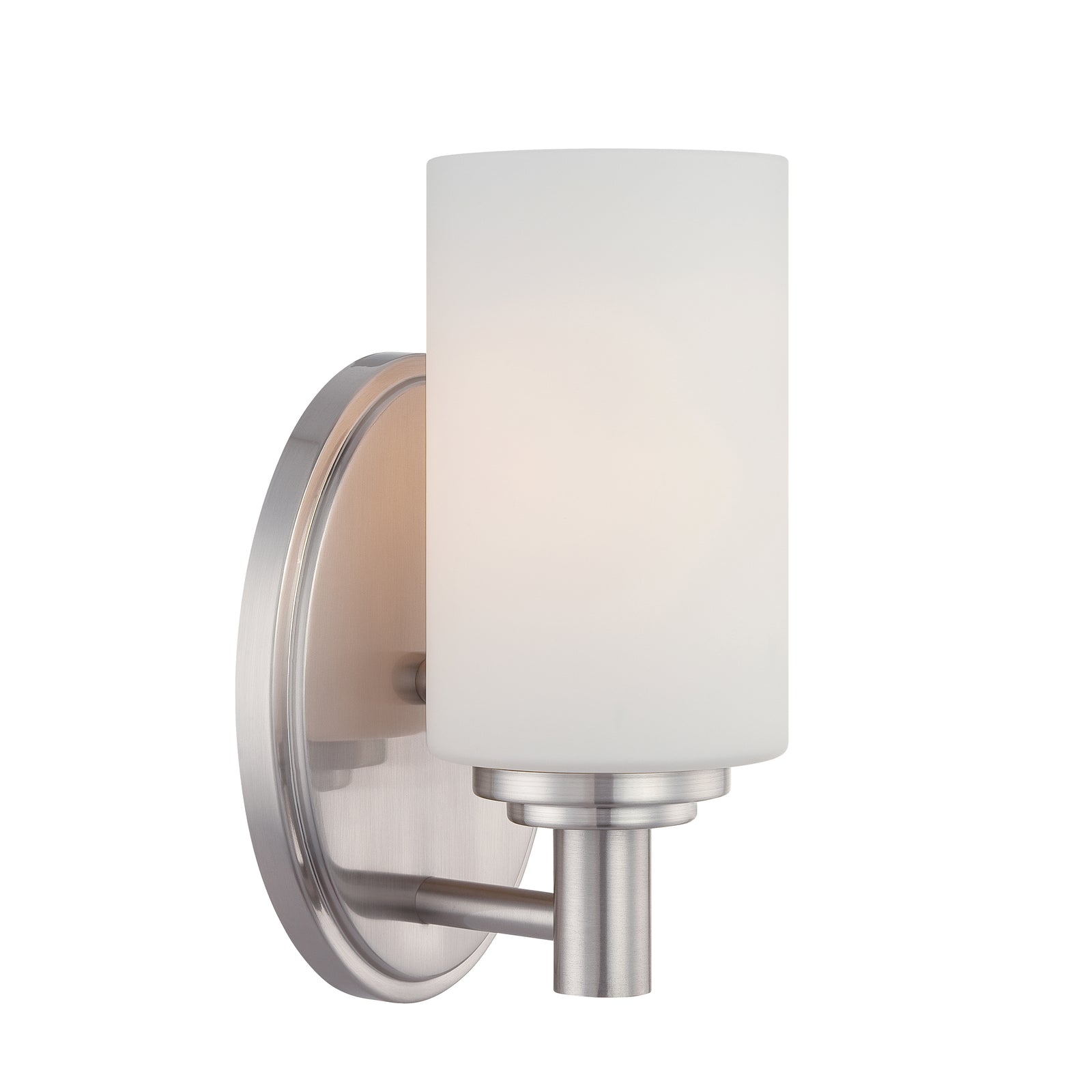 Pittman 9'' High 1-Light Sconce - Brushed Nickel