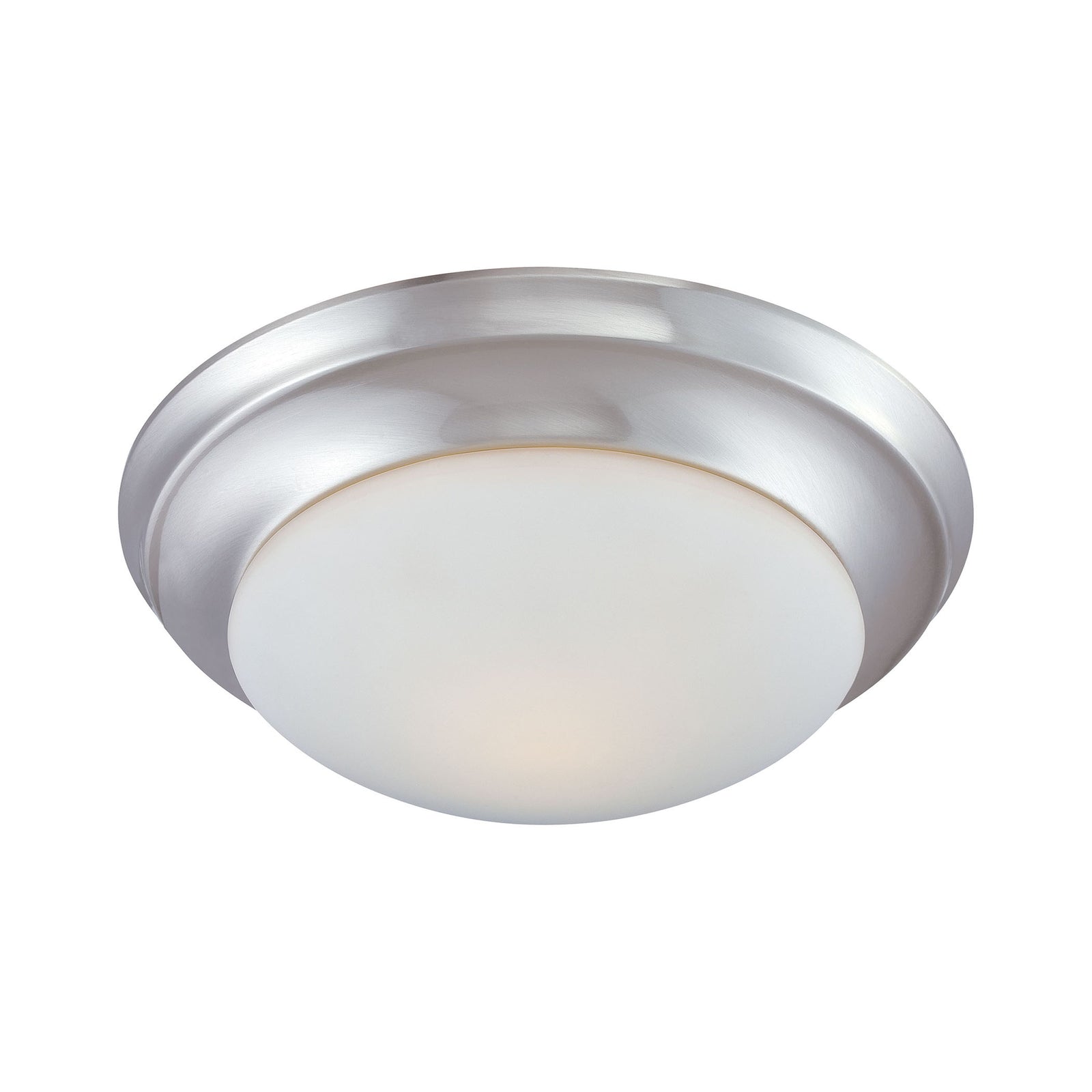 Fluor 11.75'' Wide 1-Light Flush Mount - Brushed Nickel