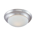Fluor 14.25'' Wide 2-Light Flush Mount - Brushed Nickel