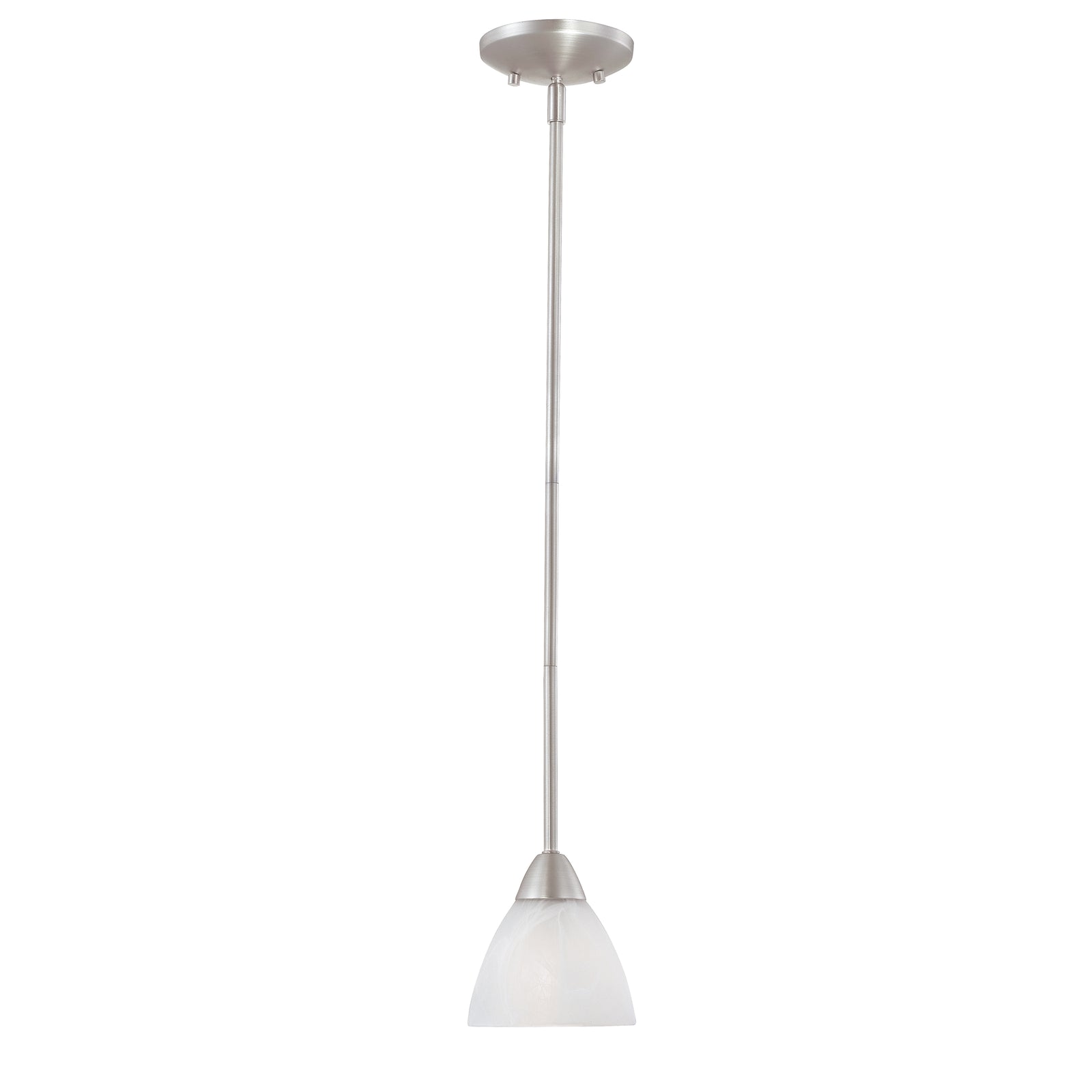 Tia 5.25'' Wide 1-Light Mini Pendant - Matte Nickel