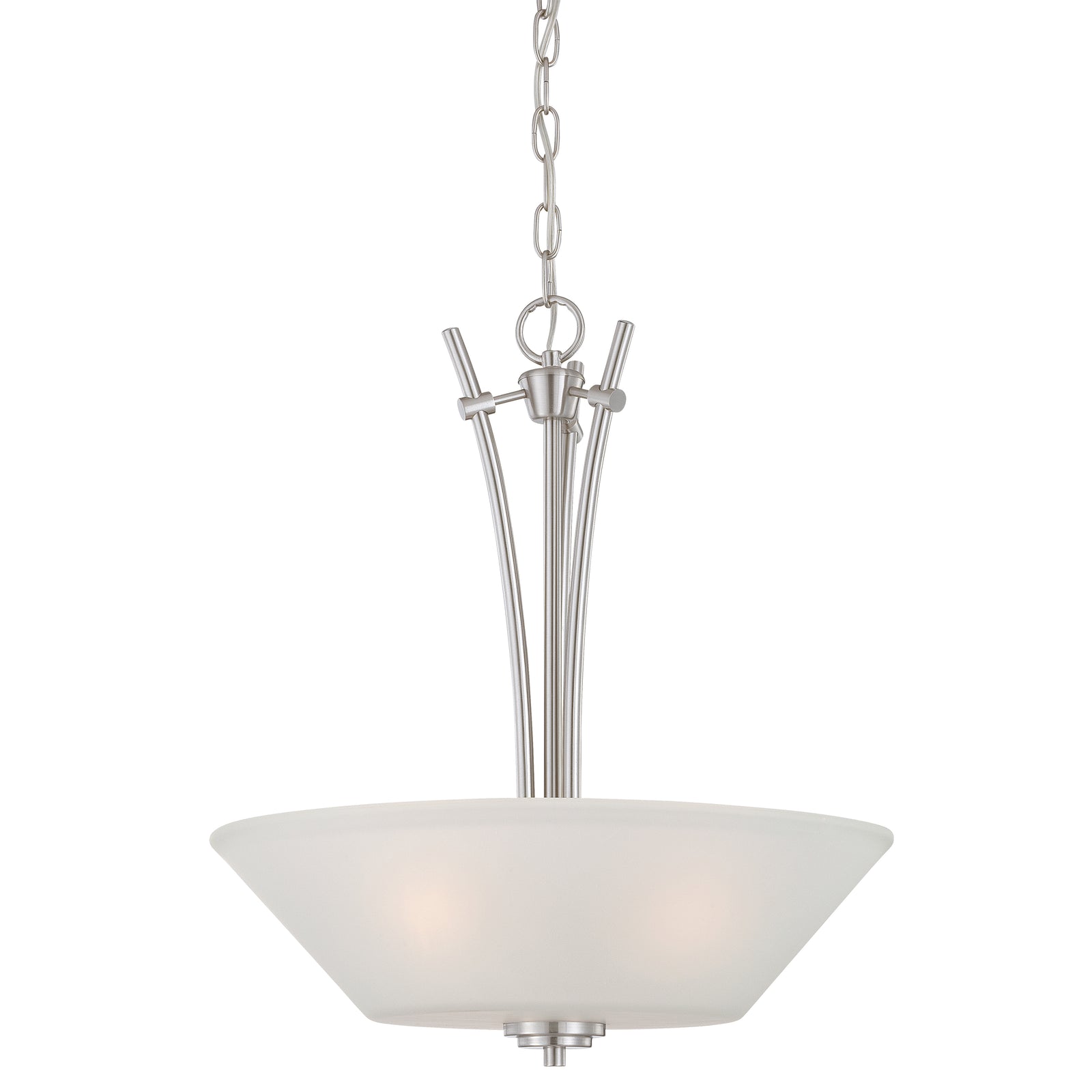 Pittman 18'' Wide 3-Light Pendant - Brushed Nickel