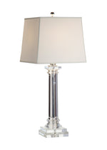 Round Crystal Column Lamp