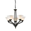 Tribecca 25'' Wide 5-Light Chandelier - Oil Rubbed Bronze