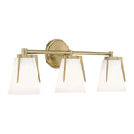 Allure 22.75'' Wide 3-Light Vanity Light - Antique Brass