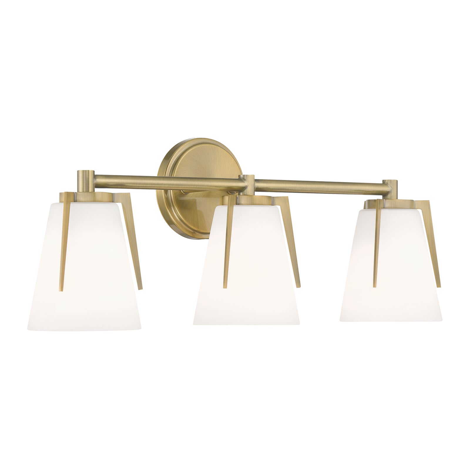 Allure 22.75'' Wide 3-Light Vanity Light - Antique Brass