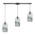 Sutter Creek 38'' Wide 3-Light Slim Linear Pendant - Oil Rubbed Bronze