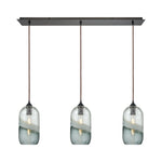 Sutter Creek 36'' Wide 3-Light Linear Pendant - Oil Rubbed Bronze