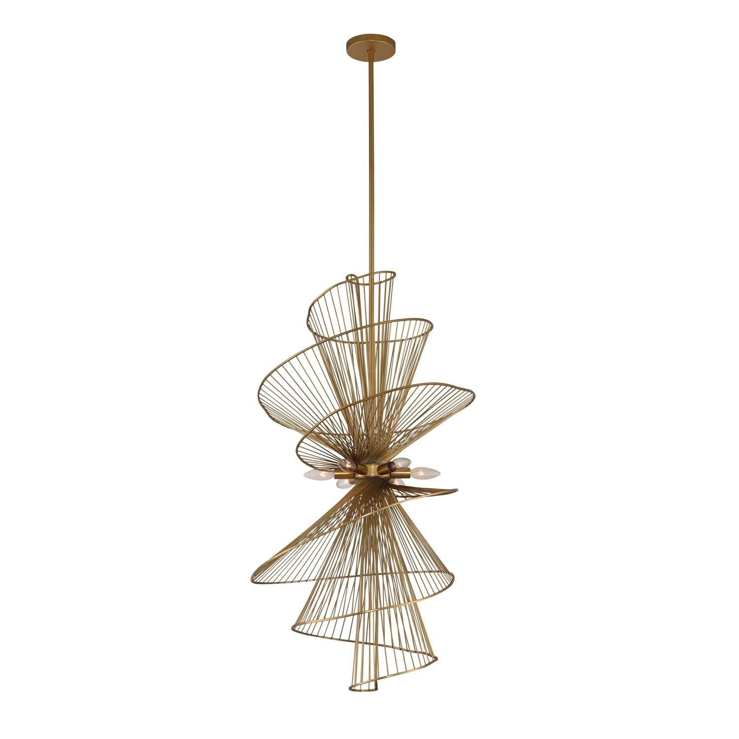 Aurora 6 luces gran vestíbulo