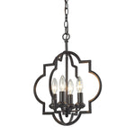 Chandette 14'' Wide 4-Light Chandelier - Oil Rubbed Bronze