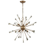 Sprigny 25'' Wide 6-Light Chandelier - Matte Gold