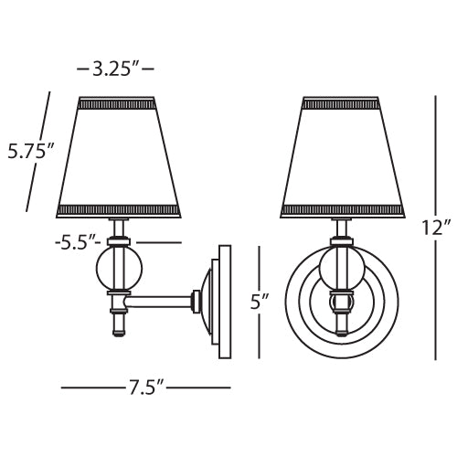 뮤즈 칼리오페 벽등