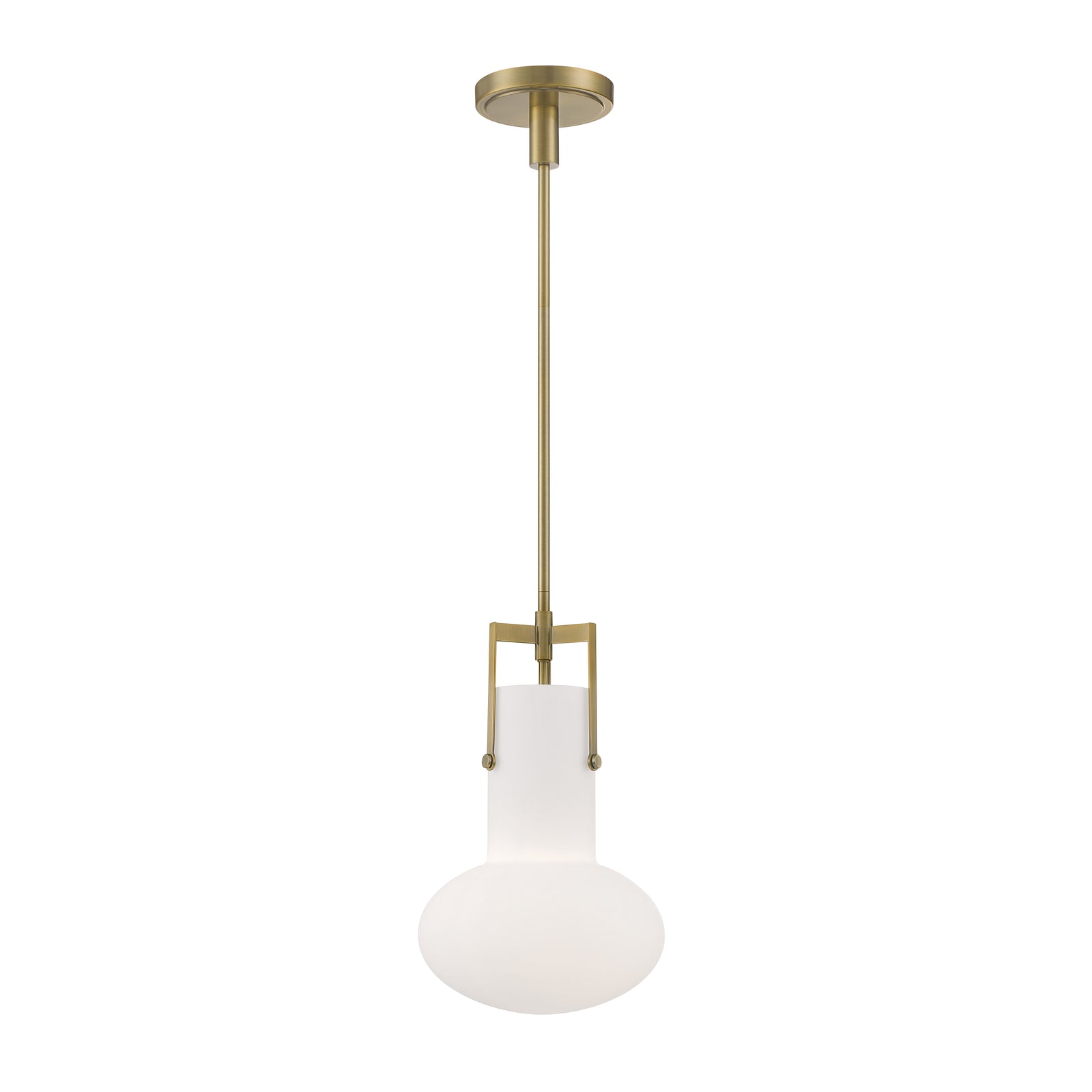 Izel 10'' Wide 1-Light Pendant - Antique Brass