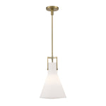 Izel 12'' Wide 1-Light Pendant - Antique Brass