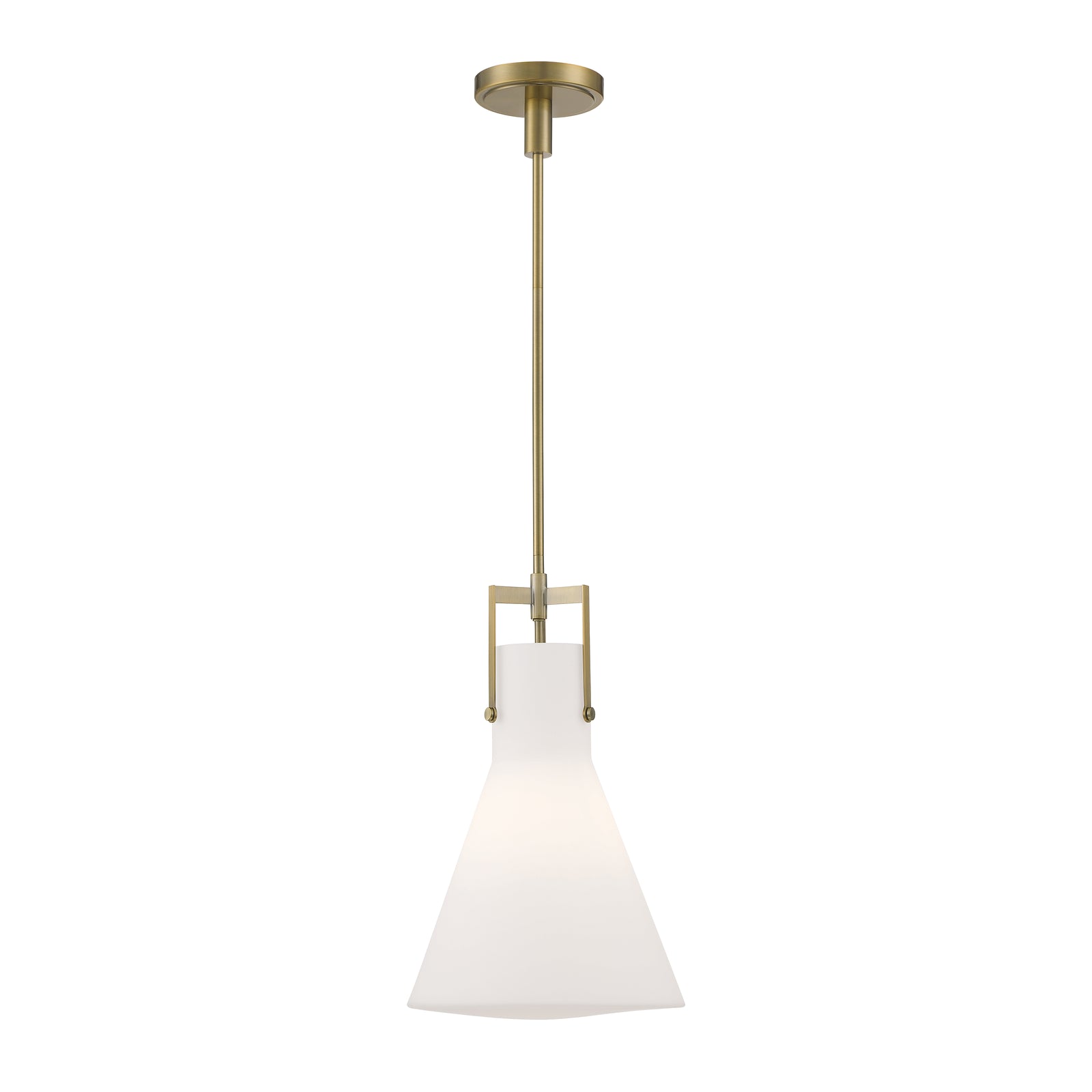 Izel 12'' Wide 1-Light Pendant - Antique Brass