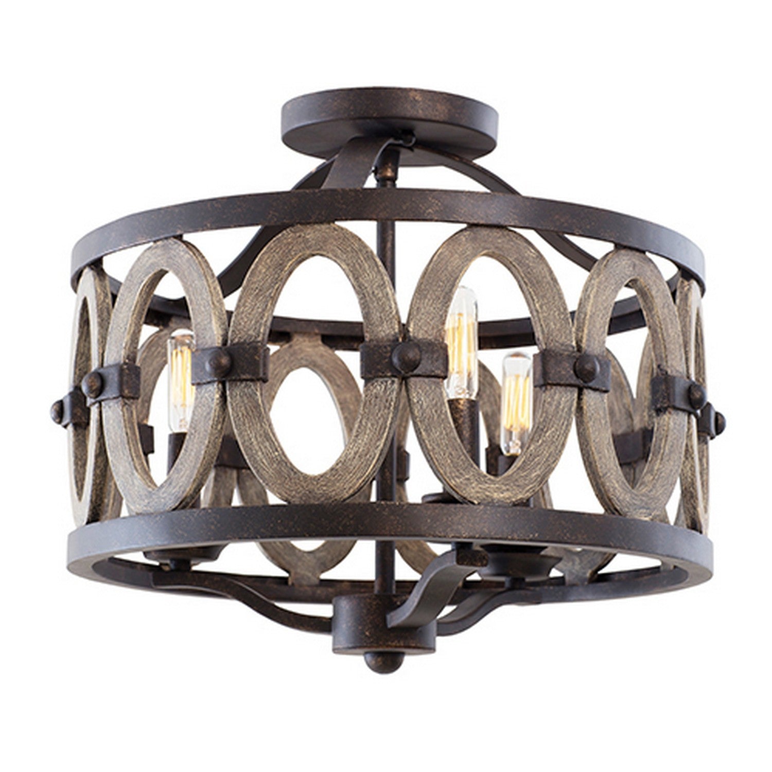 벨몬트 16.5인치 플러시 마운트