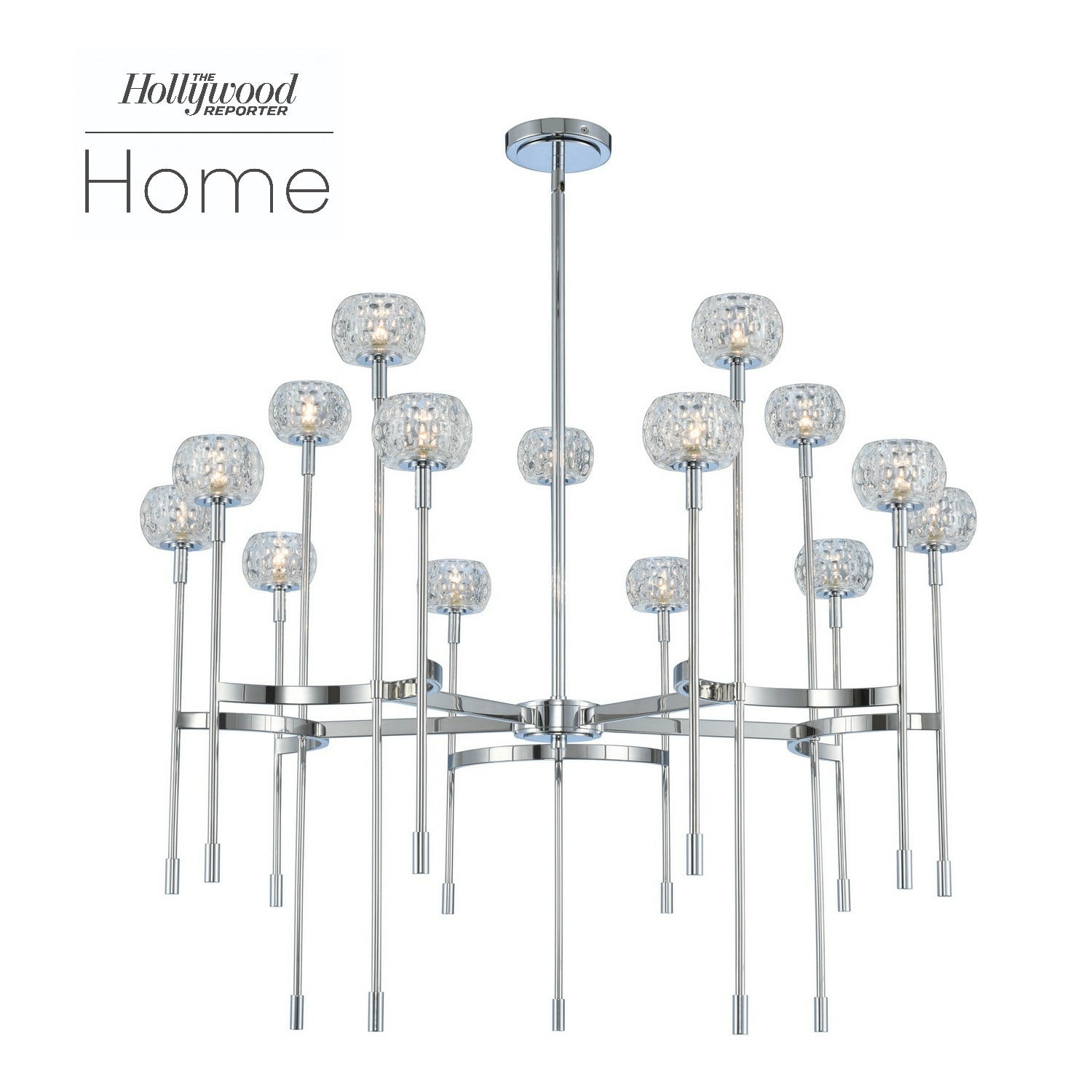 Mae (10 + 5) Light 2 Tier Chandelier