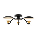 Redding 3 Light LED Semi Flush