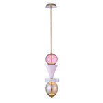 Demi Pink Jade LED Mini Pendant